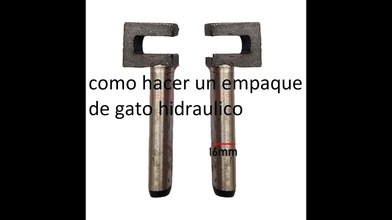 empaque de pistón gato hidráulico tipo carretilla o patín. hydraulic truck jack piston packing