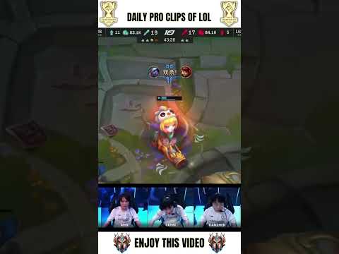 Tristana Clutch by IG Cryin against LGD! #shorts