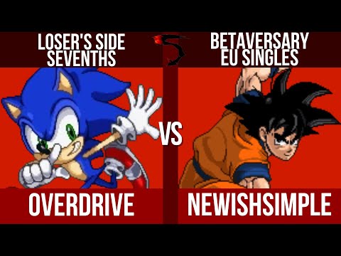 Betaversary EU: Overdrive (Sonic) vs NewishSimple (Goku) - SSF2 Losers Top 8