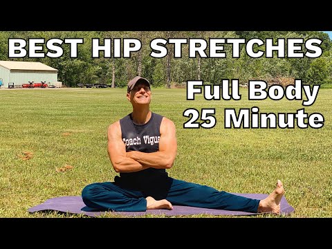 25 Min Yoga Stretch for Hips & Low Back - Full Body Yoga for Hips Flexibility - Yoga for Athletes
