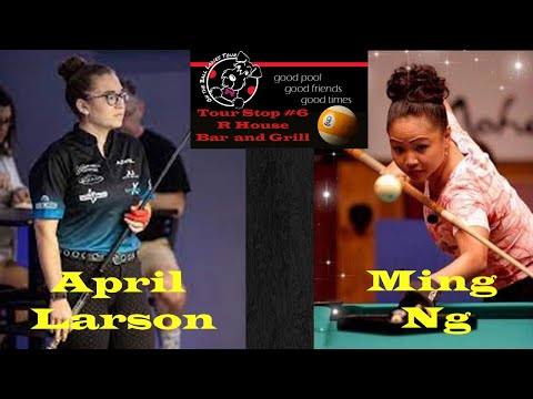 April Larson vs Ming Ng \ 2022 On The Ball Ladies Tour Stop #6