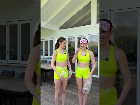 The goal is to not get hit.. how did I do? #nikepro #twins #viral #funny #challenge #whacking