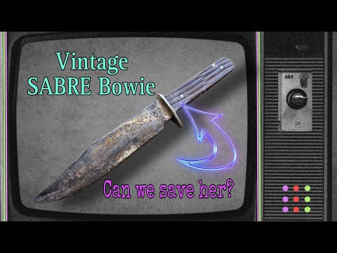 Sabre 631 Bowie Knife Refurbish - Original Bowie Knife
