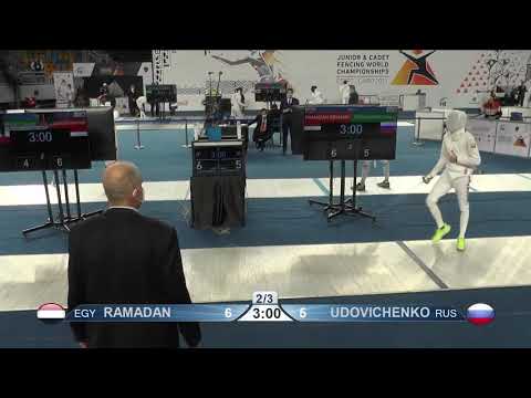 Cairo Worlds 2021 JME - L32 - Ramadan EGY v Udovichenko RUS