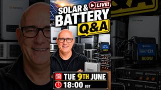 📱 SOLAR & BATTERY LIVE Q&A ⚡ Ask Me Anything | Latest Data, Savings & Projects - Ve