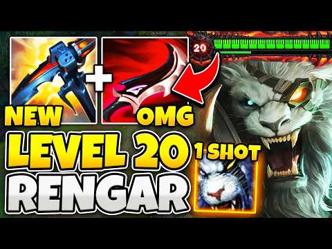 Riot just gave Rengar some broken new Assassin items for Season 16 (NEW LEVEL 20 CAP)