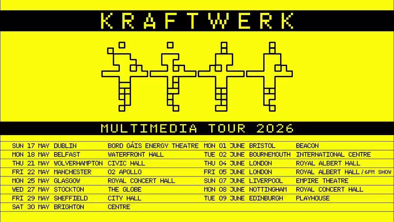 Kraftwerk Live 2026 Promo - YouTube