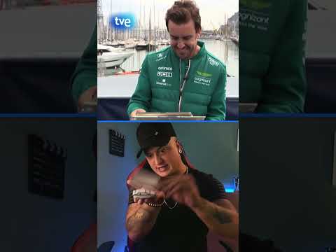 Hago magia a Fernando Alonso en Televisión Española  #trucodemagia #short #fernandoalonso #formula1