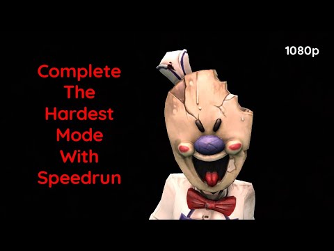Ice Scream 1-8 Complete The Hardest Mode With Speedrun
