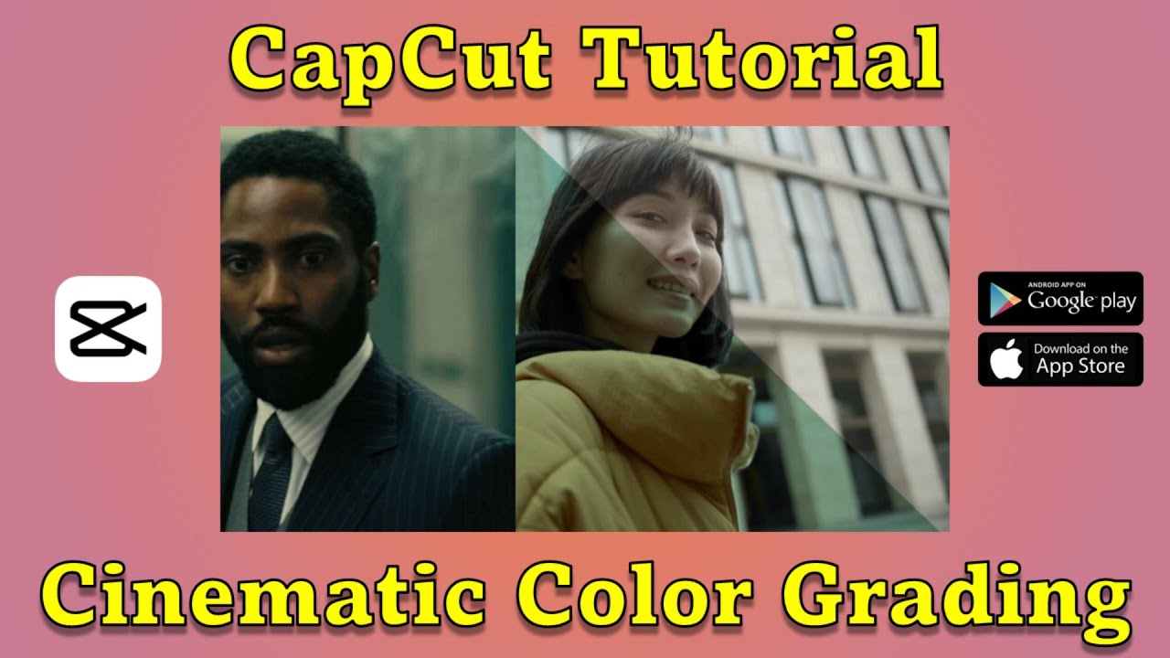 CapCut CINEMATIC COLOR GRADING Tutorial | TENET Look | Android/iPhone/Windows