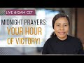 MIDNIGHT PRAYERS HOUR OF DELIVERANCE RESTORATION VICTORY