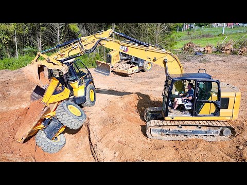 HO FATTO CAPOVOLGERE IL MAIALE. UNA BRUTTA GIORNATA AL PROGETTO STAGNO!