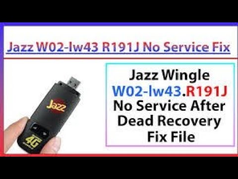JAZZ R191J DEAD RECOVERY UNLOCK ALL NETWORK DONE ✅