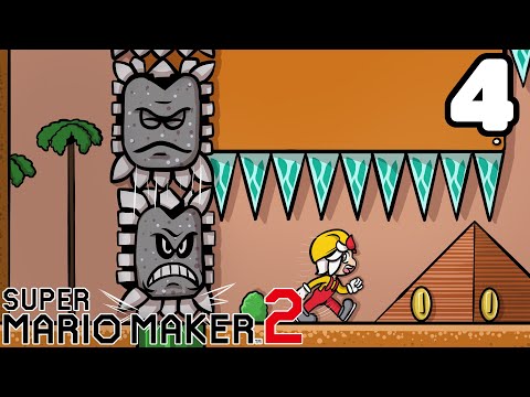 Super Mario Maker 2 - #4 - Mario Temple Run