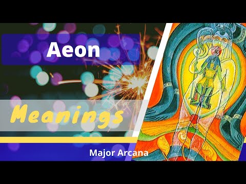 20 The Aeon in the Book of Thoth Tarot deck card meanings