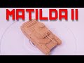 Zvezda Matilda II Snap Kit 15mm