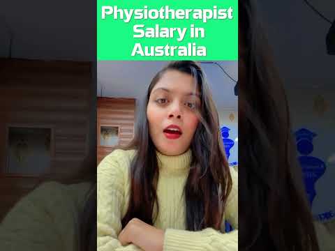 Physiotherapist Salary in Australia #drpraveenbajpai ##australiaworkvisa #bpt #mpt #physiotherapist