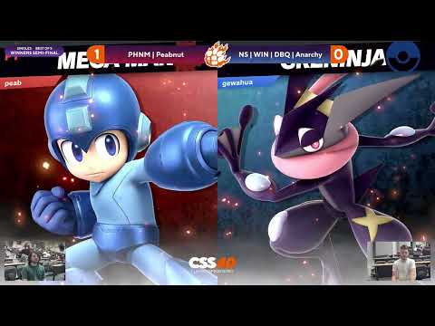 Clemson Smash Series 40 - WS - PHNM | Peabnut (Mega Man) vs. Anarchy (Greninja) - SSBU