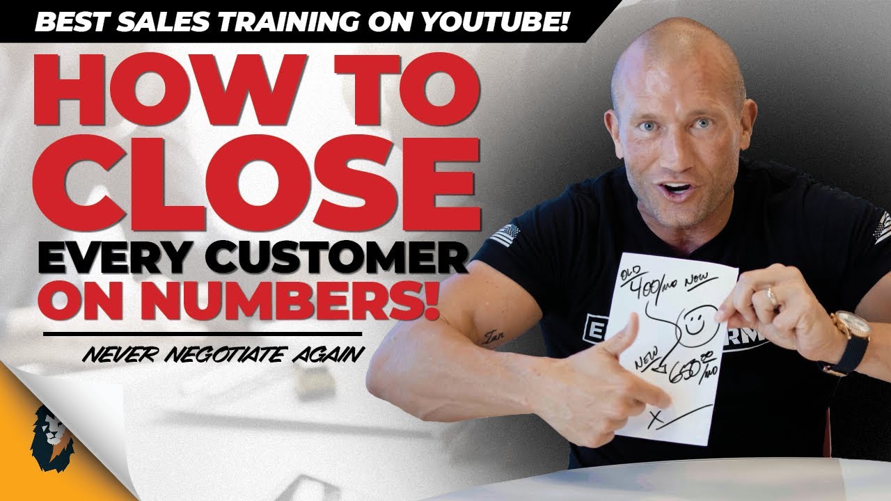 How To Close Every Customer On Numbers! Never Negotiate Again // Andy Elliott