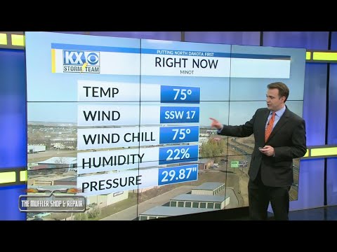 Thursday, October 18th, 2018 - KX Storm Team Afternoon One Minute Forecast - Dave Holder