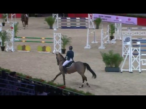 LAURE ET RIDJY SALON DU CHEVAL PARIS 2015 TOF OF CREIF AMATEUR ELITE