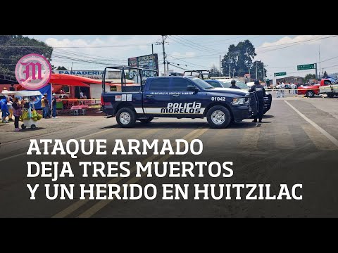 Ataque armado en Tres Marías deja tres muertos y un herido