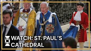 WATCH: King Charles Attends Service at St. Paul's Cathedral