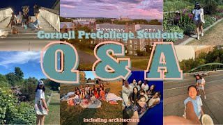 q and a with Cornell Precollege students