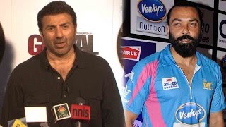 Sunny Deol Talks About Getting Cricket Advice From Bobby Deol!