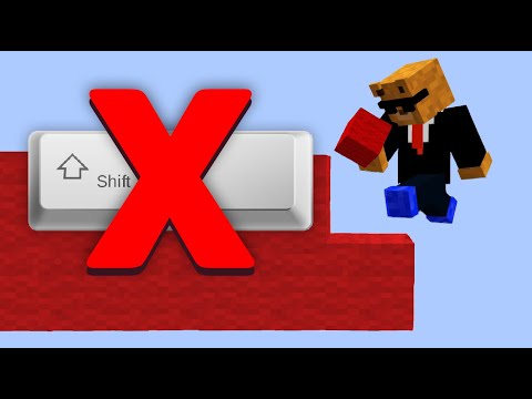 Bedwars but I CANT SHIFT...