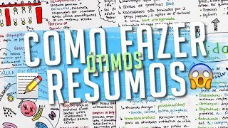 COMO FAZER RESUMOS (BONITOS E EFICIENTES)  | CHICLETE VIOLETA