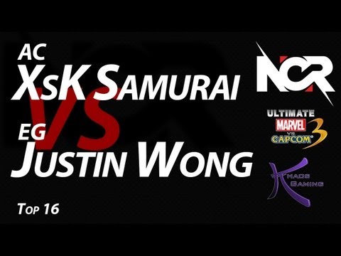 NCR11  UMvC3 Top 16 - AC XSK Samurai (MAG_DRD_VER) vs EG Justin Wong (WOL_SPE_FRA)