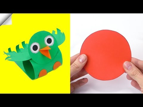 DIY paper toys Easy paper birds
