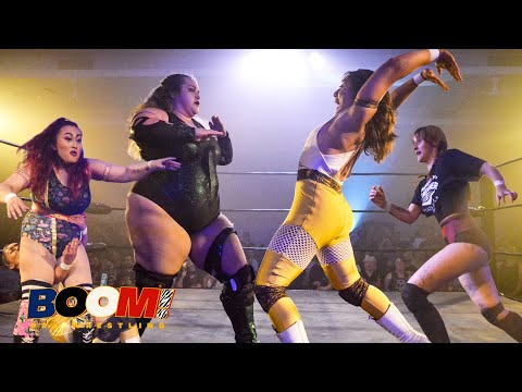 Liiza Hall vs Izzy McQueen vs Kikyo vs Amira 💥 BOOM! Pro Wrestling