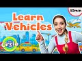 Learn Vehicles with Miss Sarah | Wheels on the Bus | Sight Words | Toddler Leaning Video
