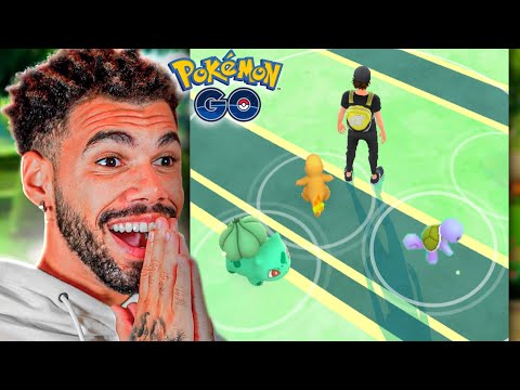 CONTA LVL 1 PEGOU SHINY NA PRIMEIRA CAPTURA SELVAGEM - POKEMON GO | Cris |