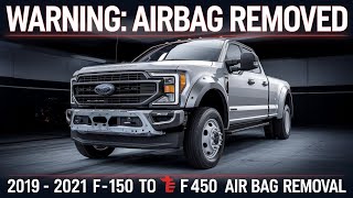 How to Remove the Clock Spring and Airbag in Ford F-150 & F-450 2019-21 #fordairbag #fordclockspring