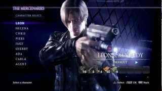 Resident Evil 6 - All costumes