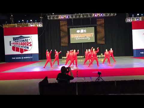 Davenport University Hip Hop Div. II NDA Fourth Place 2018