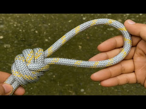 How to Tie the Figure 9 Loop Knot | Strong & Secure Knot for Camping & Survival
