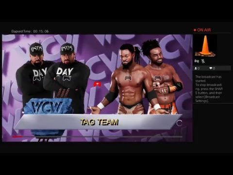 TooSweet4285's Live PS4 Broadcast: WWE2K18 Universe pt 5