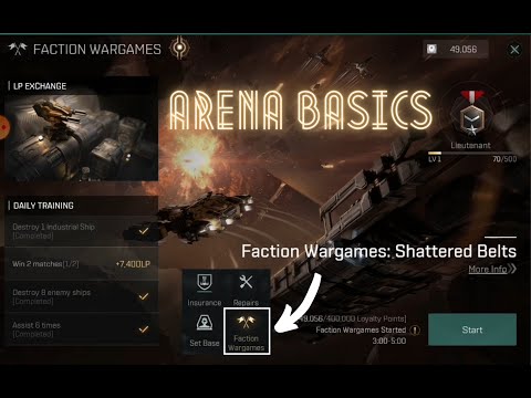 [[EVE ECHOES]] ARENA Basics - Faction wargames 101