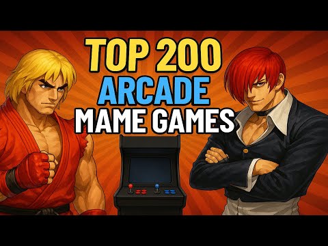 Top 200 Best MAME Arcade Games From Childhood 1990 - 2010 | Nostalgia [Ultimate List]