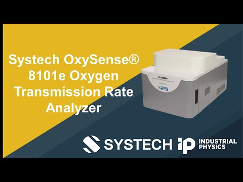 Explore our Systech 8101e OxySense® Oxygen Transmission Rate Analyzer