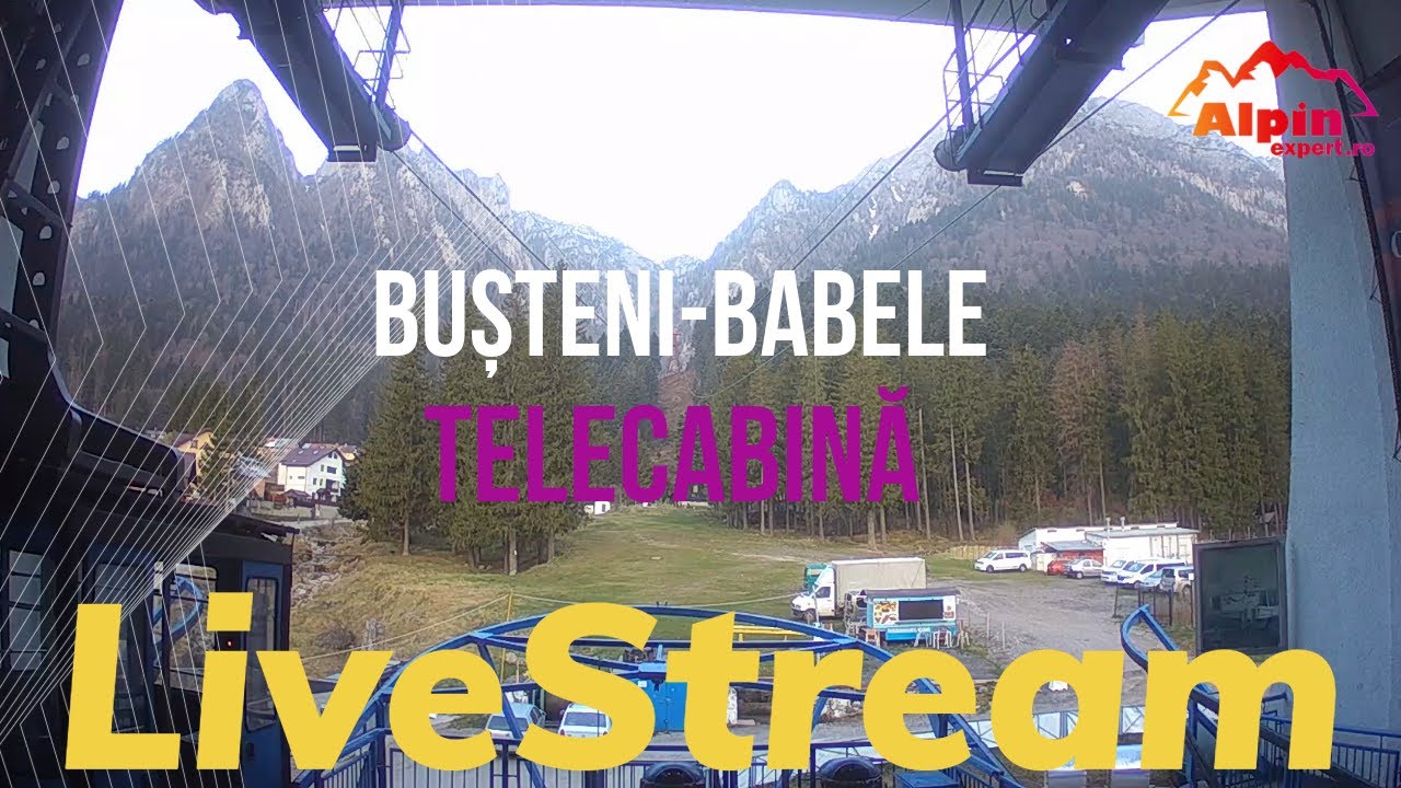 Live webcam view of Estación del Teleférico Busteni-Babele