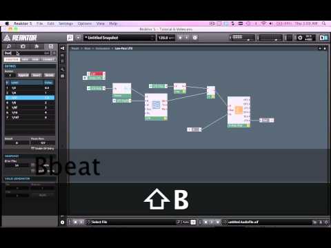 Reaktor 5 Tutorials - 7 - LFO Tempo-Sync