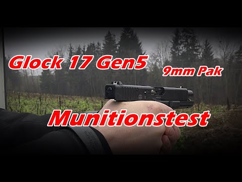 Glock 17 Gen5 9mm PAK // Munitionstest // Umarex