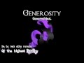 [Generosity - AcoustiMandoBrony Ft EileMonty ...