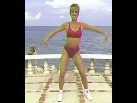 Denise Austin looking good in old workout outfit 031