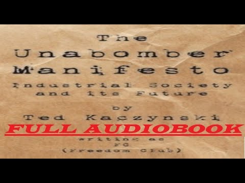 The UNABOMBER MANIFESTO 💣(1995) Full Audiobook